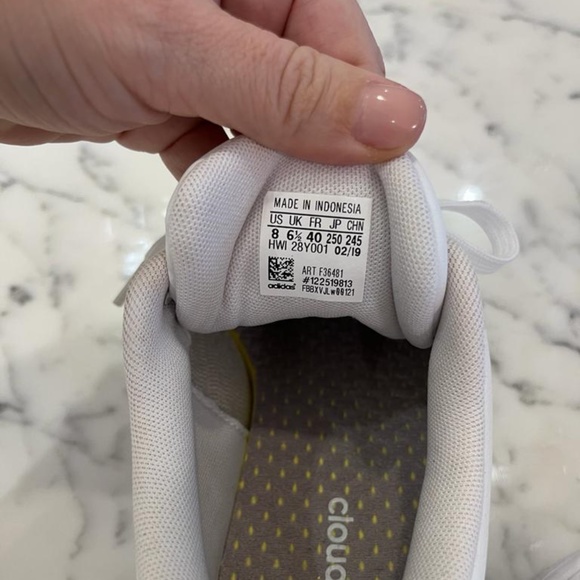 Adidas Cloudfoam Tennis Sneakers - Picture 3 of 5